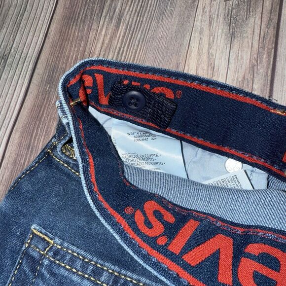 Levi’s 514 Straight Boys Size 16 Regular 28x30 Jeans- New With Tags - Picture 10 of 11